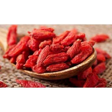 Manisan Buah gojiberry goji wolf berry wolfberry kie che kici kiechi kering 10 25 gram snack camilan