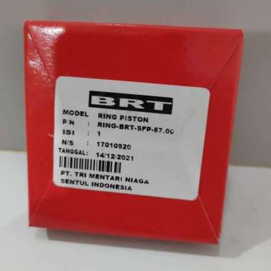 RING PISTON SEHER BRT 57 MM