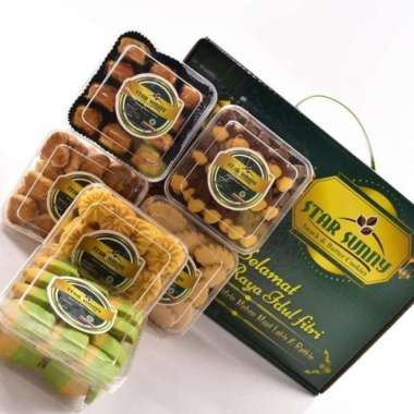 Parsel Kue Lebaran Parcel Kue Kering Hampers Idul Fitri Box Reguler (RANDOM)