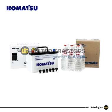 BATTERY GENUINE KOMATSU - NS70 + ACCU ZUUR [08000-31207K]