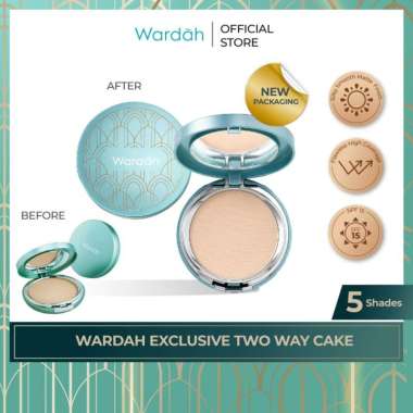 WARDAH REFILL EXCLUSIVE TWO WAY CAKE BEDAK 12G NATURAL 04