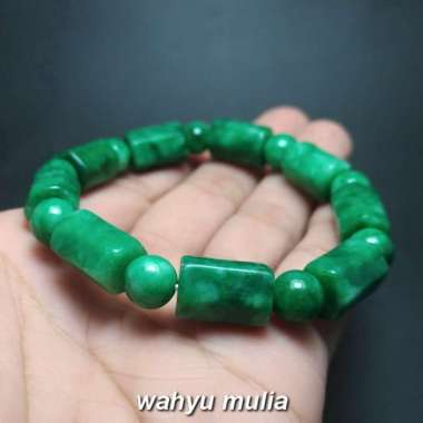Gelang Batu natural Giok Asli (Kode 905) Hijau