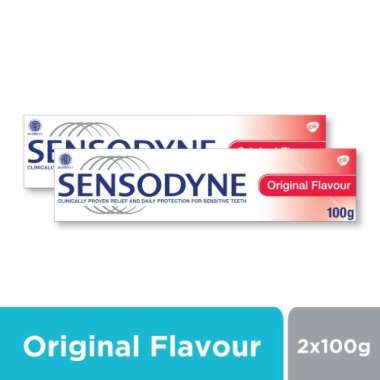 Promo Harga Sensodyne Pasta Gigi Original 100 gr - Blibli