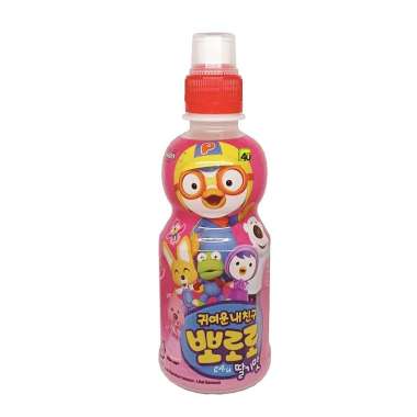 Paldo PORORO Drink - Minuman Perisa Susu dan Buah - 235 ml STRAWBERRY