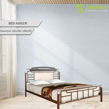 Ranjang Besi Siantano Ashlyn 160 x 200