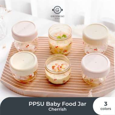 Grosmimi PPSU Baby Food Jar 150ml / 250ml 150ml Cherrish