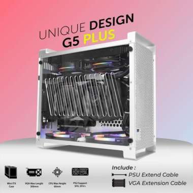 CASING PC METALFISH G5 PLUS MINI ITX