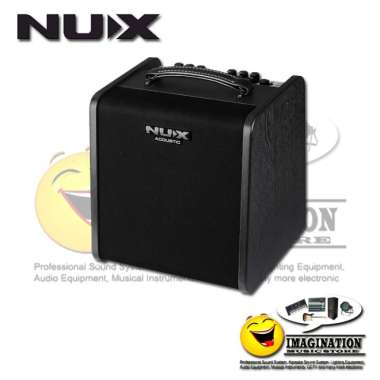 Nux AC60 Stageman II studio bluetooth acoustic amplifier foot switch