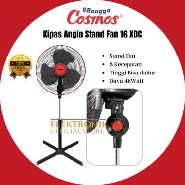 COSMOS KIPAS ANGIN STAND FAN 16 XDC