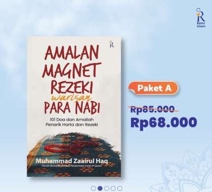 Pre Order Paket A Buku Amalan Magnet Rezeki Warisan Para Nabi