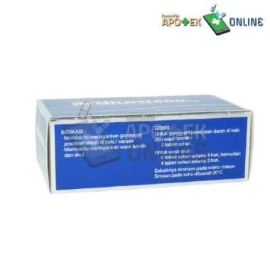 ARDIUM 500MG 1 BLISTER 15 TABLET