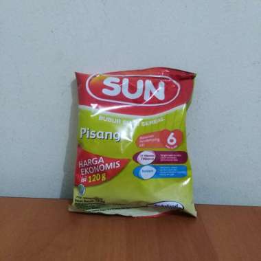 Bubur Bayi / Bubur Susu Sereal SUN Rasa Pisang 120 gram
