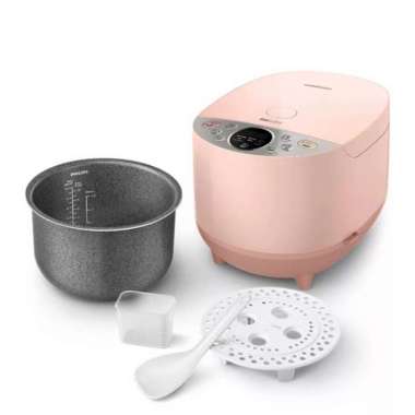 Philips Digital Rice Cooker HD4515 1.8L TERBAIK Multicolor