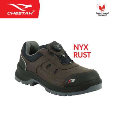 Sepatu Safety Cheetah ADV Nyx Rust 4