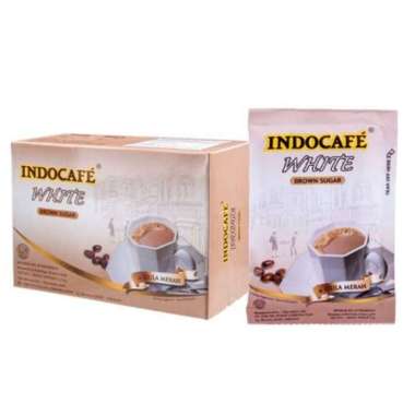 Indocafe white Brown Sugar 5 sachet x 21 gr