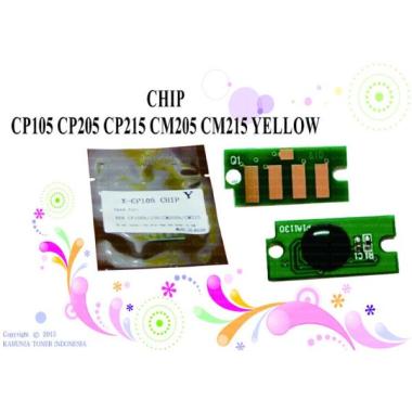 Chip Xerox CP105 CP205 CM205 CM215 CP215 Yellow Murah Murah Kuning