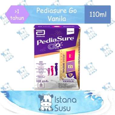 Promo Harga Pediasure Go Susu UHT Vanilla 110 ml - Blibli