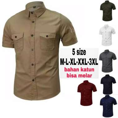 Kemeja Pria Lengan Pendek Harga Terbaru November 2021 Blibli