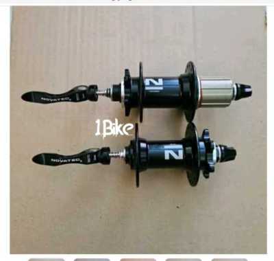 FreeHub Novatec 32 Hole Six Bolt Sealed Bearing Jangkrik. Hitam