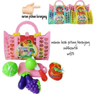 Mainan Buah Buahan Potong Anak Perempuan Satuan