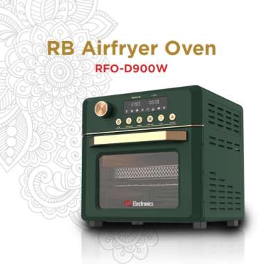 RB RFO-D900W Air Fryer Oven Multi Fungsi - Digital hitam