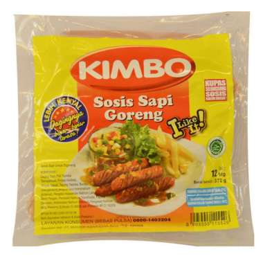 Promo Harga Kimbo Sosis Sapi Goreng 372 gr - Blibli