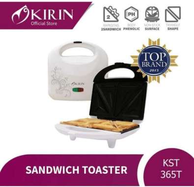 KIRIN SANDWICH TOASTER KST365 white