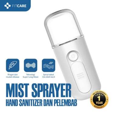Portable Nano Mist Sprayer Fitcare pink