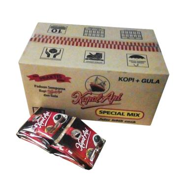 Promo Harga Kapal Api Kopi Bubuk Special Mix per 120 sachet 24 gr - Blibli