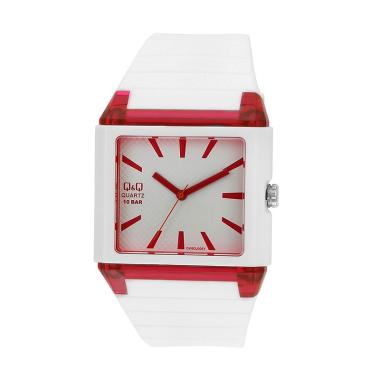 Q&Q GW83J006Y Analog Jam Tangan Wanita - Putih Merah