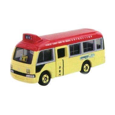Tomica Toyota Coaster Minibus Diecast - Red Skala 89
