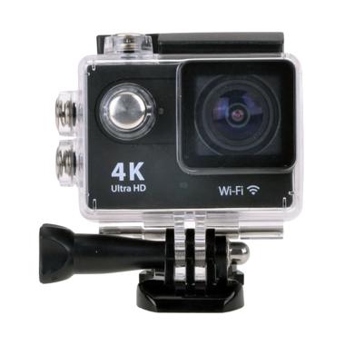 T4Shops 4K Ultra-HD Wifi Action Camera - Black