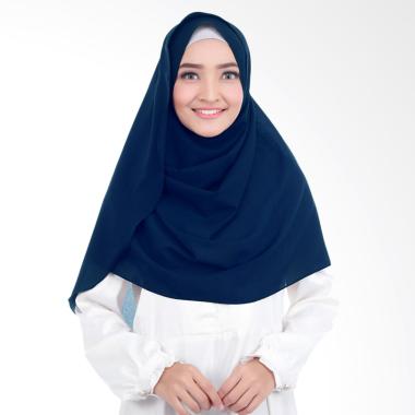Cotton Bee Syakilla Hijab Instant / Pashmina Instan - Navy