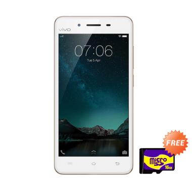 Vivo V3 Smartphone - Emas [32GB/ 3GB] + Free MicroSD 16GB