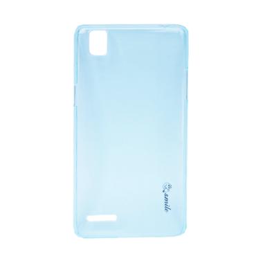 SMILE Hardcase Crystal Casing for OPPO F1 - Biru Lighting