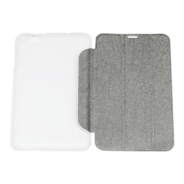 VR Leather Flip Cover Casing for Tablet Lenovo A5000 (7.0 Inch) - Grey VR Leather Flip Cover Casing for Tablet Lenovo A5000 (7.0 Inch) - Grey