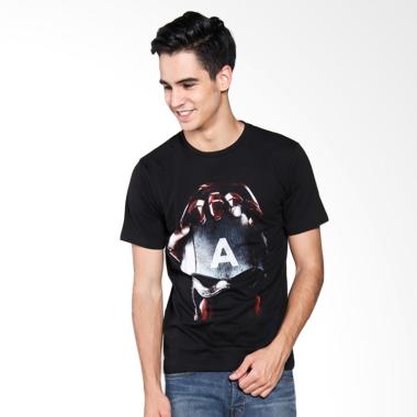 Bafash Superhero Captain America T-Shirt Pria