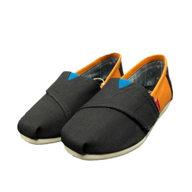 Kohai Tomo Sepatu anak - Orange Black