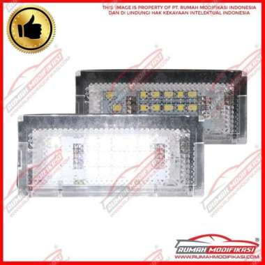LAMPU PLAT NOMOR - BMW E46 1999-2004 - SUPER BRIGHT - PUTIH - LED crystal
