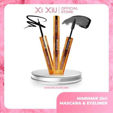 MARIMAR 2 in 1 MASCARA & EYELINER BLACK Mascara & Eyeliner Black