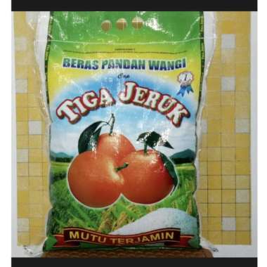 Beras Cap Tiga Jeruk 10 Kg