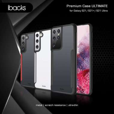 Ibacks Ultimate Case For Samsung Galaxy S21 Plus RED