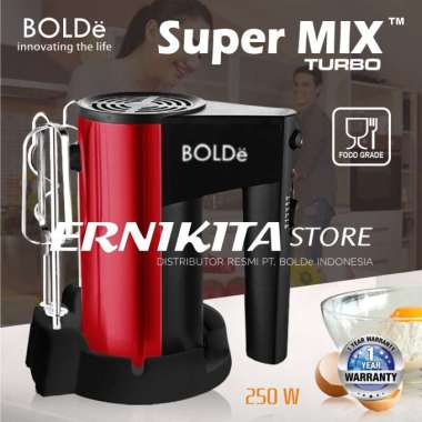 BOLDe SUPER MIX - MIXER-New Design Electric Hand MIXER Red