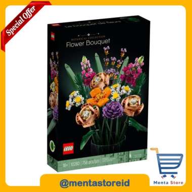 LEGO Creator 10280 Flower Bouquet Botanical Collection Buket Bunga