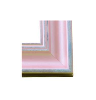 Pigura Bingkai Frame Foto Kolase Klip Jepit Tali 50x70 cm Pink