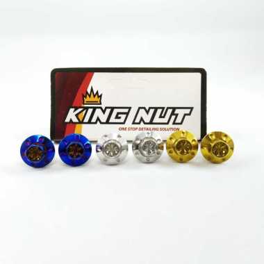 Baut Kepala Body Nmax 2020 Baut Probolt Thailand Stainless King Nut Silver - flower