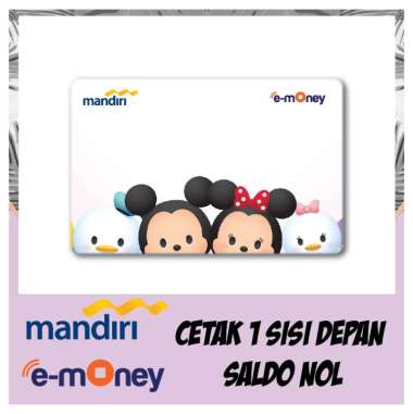 Kartu Etoll MANDIRI eMoney Kartun Anime Bt21 Disney Tsum 52 Kartun Anime e money e-Toll Vanguard Sto