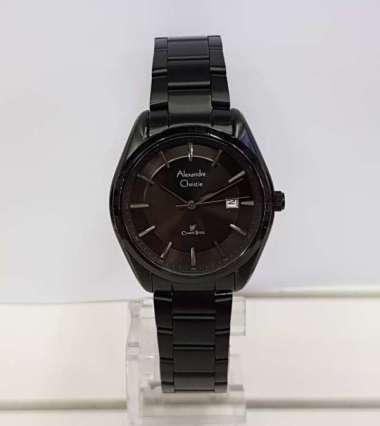 Alexandre Christie AC8648LD Classic Jam Tangan Wanita Stainless Steel Black