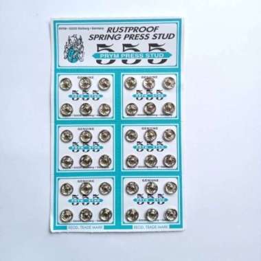 Kancing jepret ORIGINAL GERMANY 555 /kancing jepit /kancing cetet MEREK 555