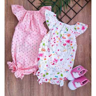 Jumper Bayi Perempuan Romper Bayi Perempuan Baju Bayi Perempuan 0 6 Bulan 0-6 bulan pink love